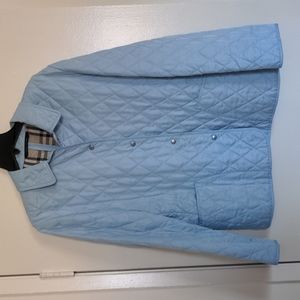 Classic burberry quilted jacket size medium